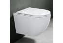Mai & Mai Hänge-WC spülrandlos mit Softclose-Sitz weiß Bild 1