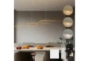 Mai & Mai LED Pendelleuchte Linear Design Gold/Schwarz Bild 1