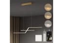 Mai & Mai LED Pendelleuchte Linear Design Gold/Schwarz Bild 3