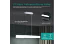 Mai & Mai LED Pendelleuchte Dimmbar mit Fernbedienung Weiß Bild 5