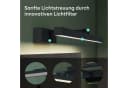 Mai & Mai LED Spiegelleuchte Badlampe 4000K 180° Drehbar Schwarz Bild 3