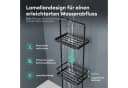 Mai & Mai Duschablage Badezimmerregal Standregal 3-stöckige aus Metall Reglo-02 Bild 3