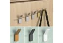 Mai & Mai Wandgarderobe Kleiderhaken 4 Stück Silber Minimalistisch Bild 5