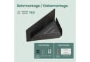 Mai & Mai Duschablage Eck-Badregal Reglo-07 Rostfrei Schwarz/Weiß Bild 5