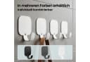 Mai & Mai Wandhaken 4er Set Aluminium Weiß/Grau/Schwarz Bild 1