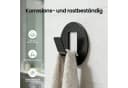 Mai & Mai Wandhaken 4er Set Schwarz Aluminium Bild 3
