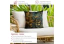 Bilderdepot24 Dekokissen gold Canvas mit Motiv Bild 4
