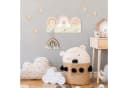 Bilderdepot24 Garderobenpaneel Rosa Weltall-Muster Holz Bild 4