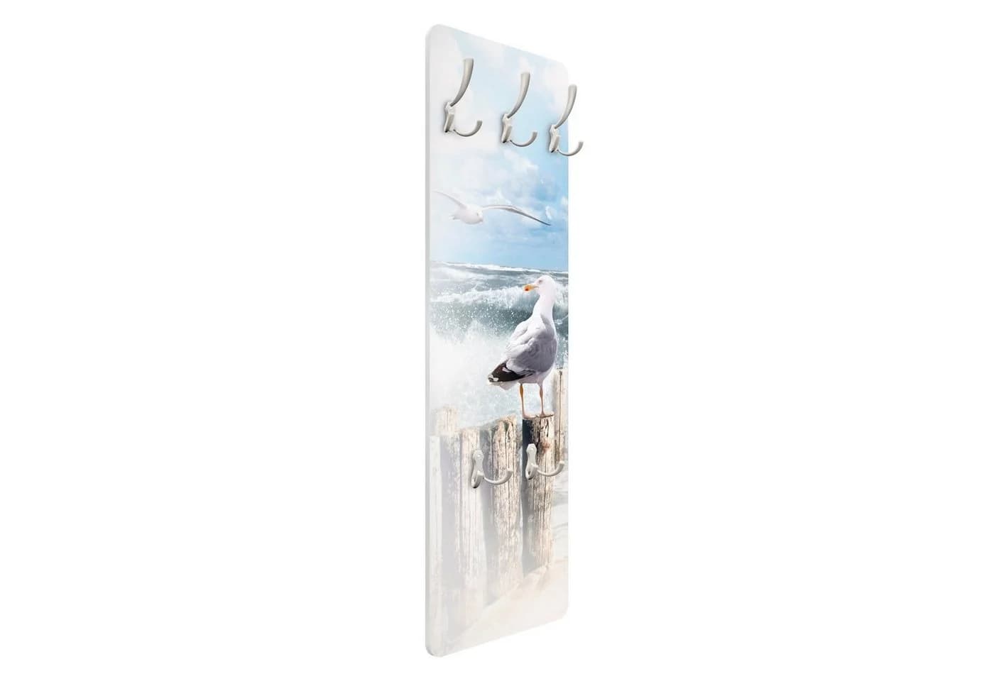 Bilderdepot24 Garderobenpaneel Blau Natur Strand Meer Tiere No.YK3 Absolut Sylt Design - Bild 5