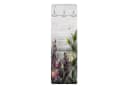 Bilderdepot24 Garderobenpaneel grau Floral Blumen Holzoptik mit Haken Bild 2