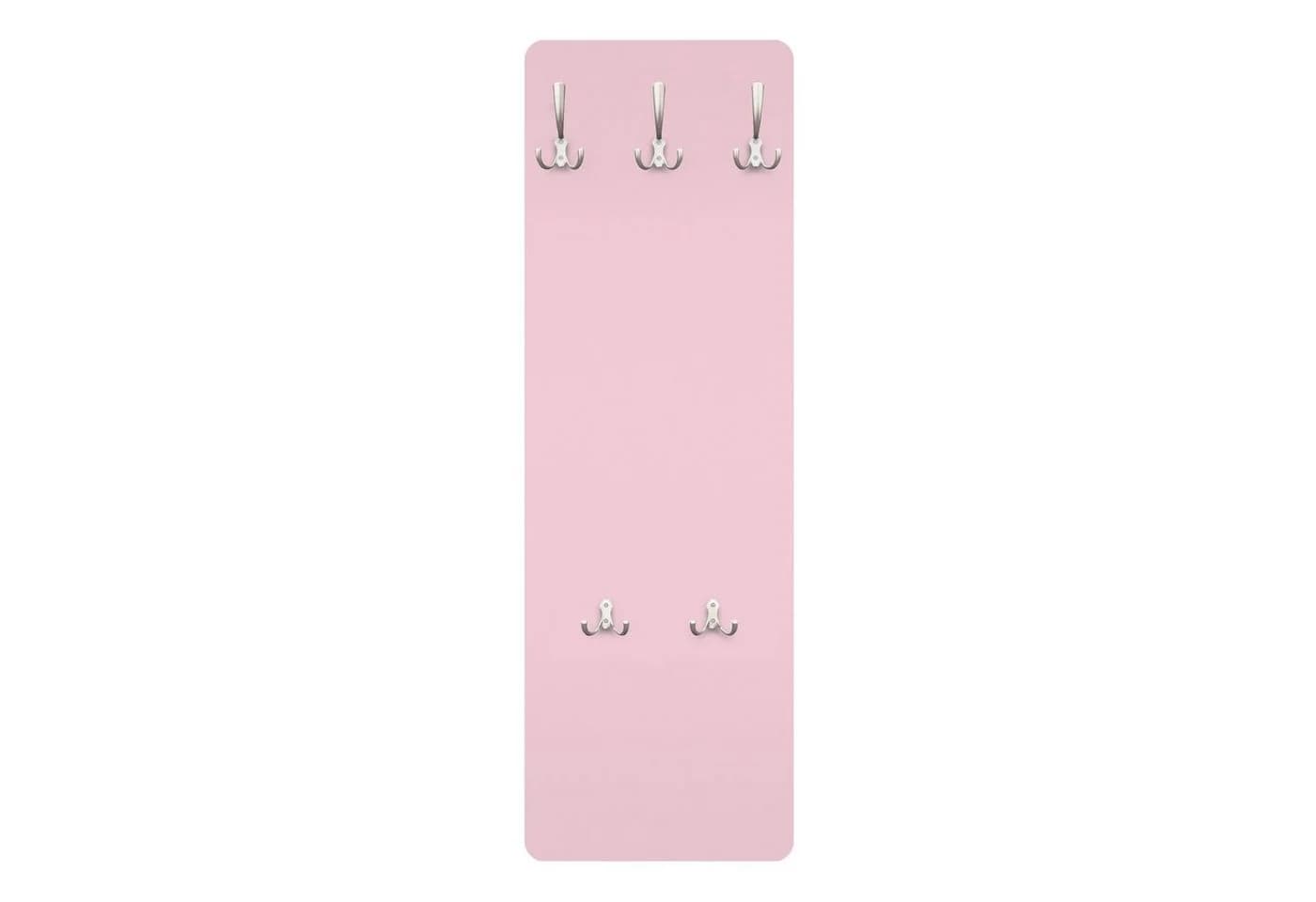 Bilderdepot24 Garderobenpaneel Rosé Modernes Wandpaneel mit Haken - Bild 2