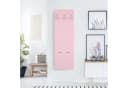 Bilderdepot24 Garderobenpaneel Rosé Modernes Wandpaneel mit Haken Bild 3