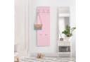 Bilderdepot24 Garderobenpaneel Rosé Modernes Wandpaneel mit Haken Bild 4