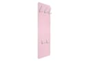 Bilderdepot24 Garderobenpaneel Rosé Modernes Wandpaneel mit Haken Bild 5
