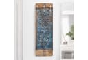 Bilderdepot24 Garderobenpaneel Orientalisch Blau mit Haken Bild 1