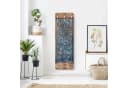 Bilderdepot24 Garderobenpaneel Orientalisch Blau mit Haken Bild 4
