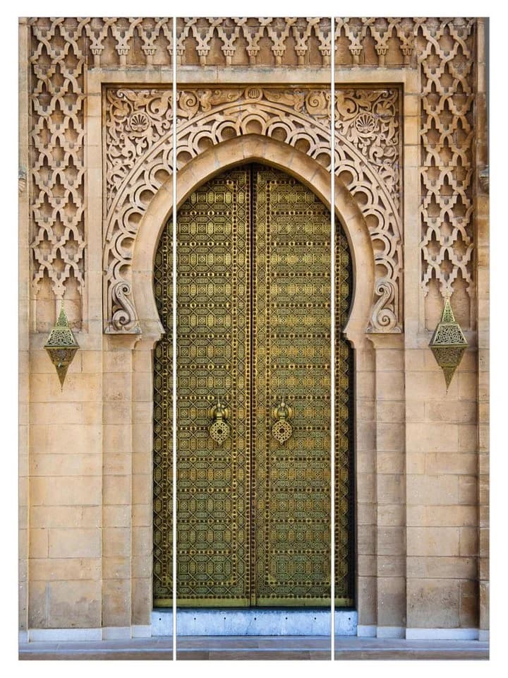 Bilderdepot24 Schiebegardine Oriental Gate Modern Polyester - Bild 2