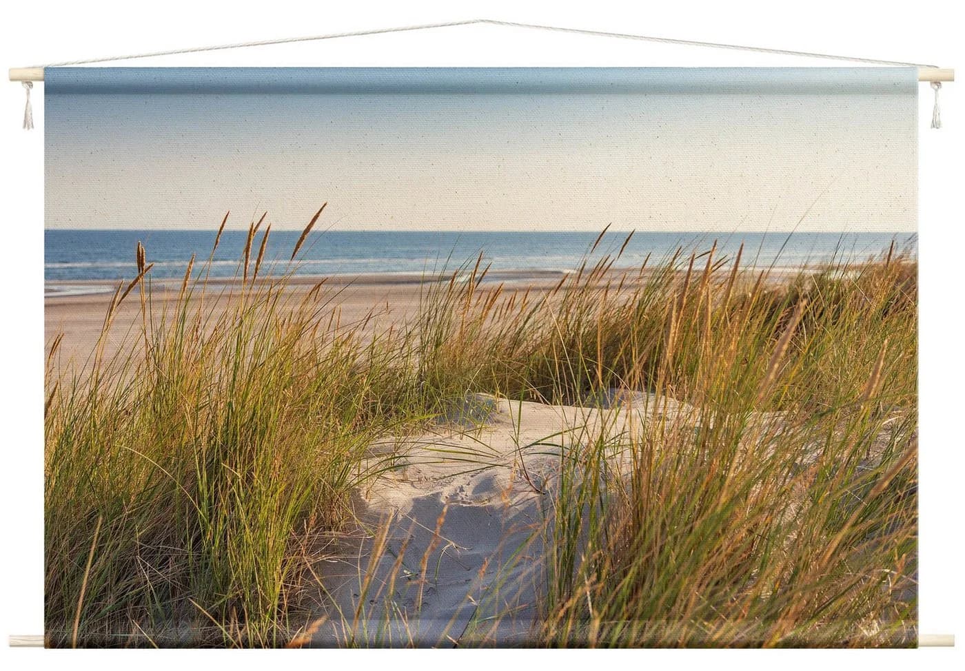 Bilderdepot24 Wandteppich modern Strand Natur beige - Bild 2
