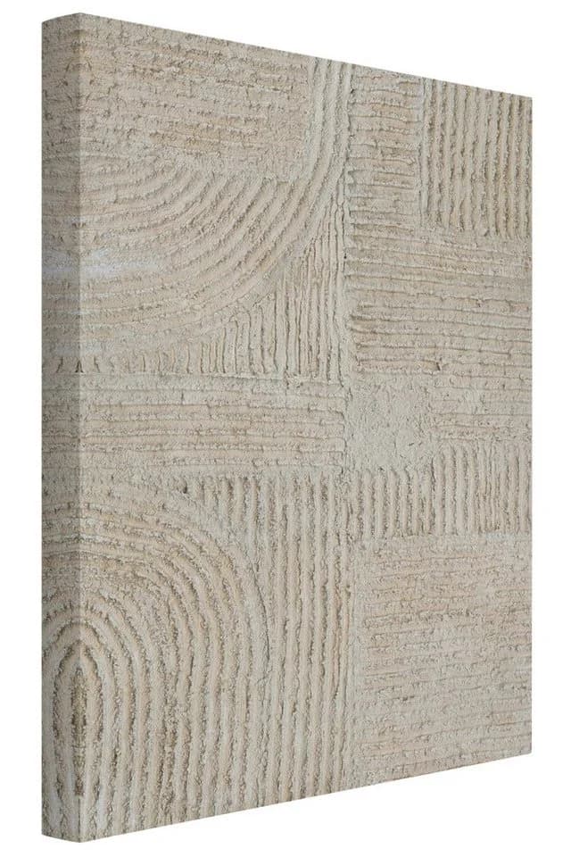 Bilderdepot24 Akustikbild Leinwand Abstrakt Beton Sandstein - Bild 2