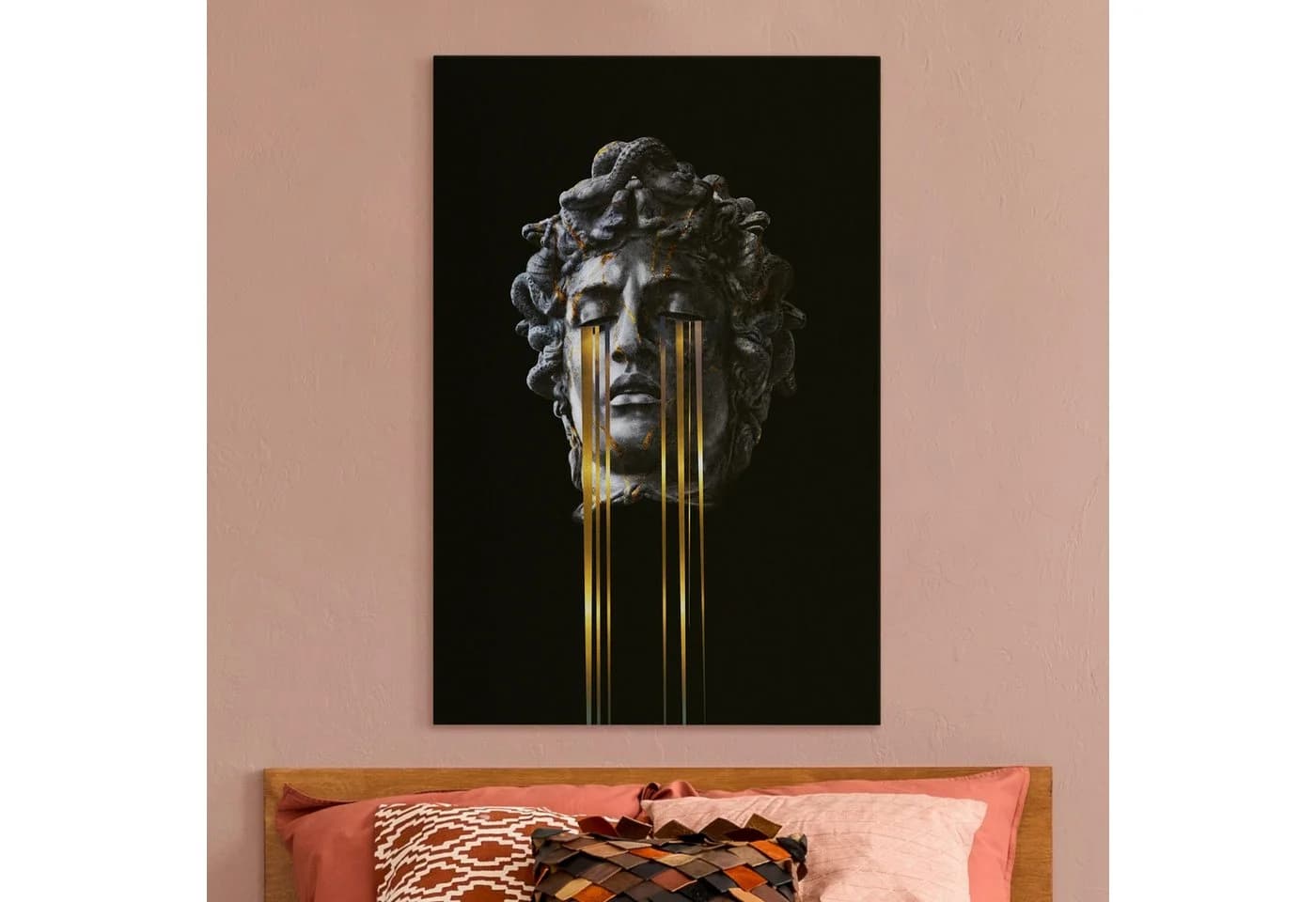 Bilderdepot24 Leinwandbild Akustikbild Abstrakt Modern Medusa - Bild 3