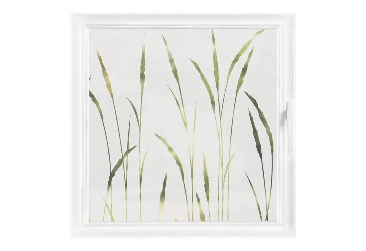 Fensterfolie Motiv Gräser Schilf II Blume - Bild 2