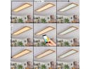 hofstein Panel Deckenleuchte Smart Home CCT einstellbar Weiß/Natur Bild 1