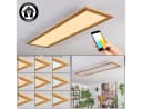 hofstein Panel Deckenleuchte Smart Home CCT einstellbar Weiß/Natur Bild 2