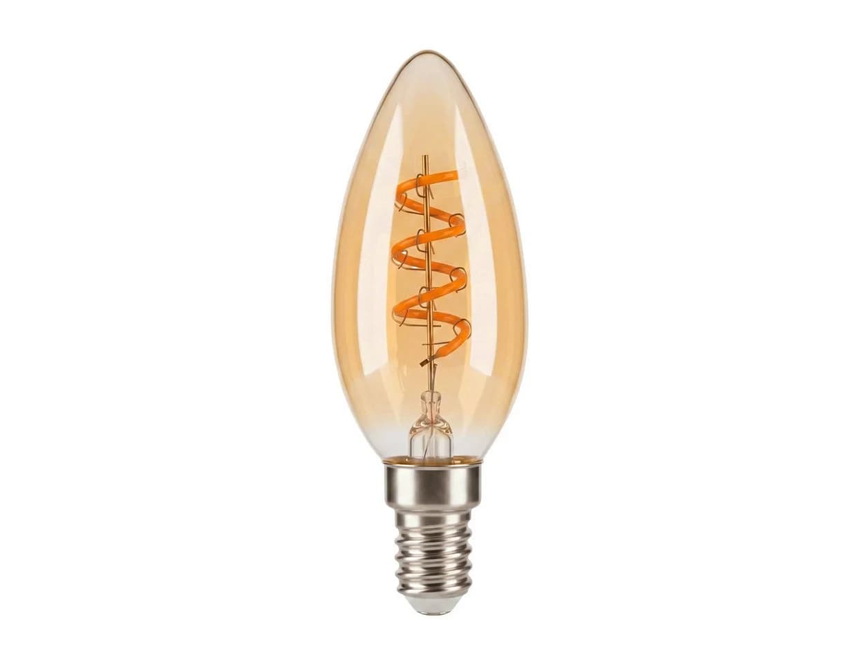 hofstein LED-Leuchtmittel 10er Set Kerze E14 Warmweiß Dimmbar 4W