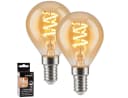 Hofstein LED Kerze E14 2er Set Warmweiß Dimmbar Filament Bild 2