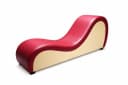 Xlmoebel Chaiselongue Luxus Tantrasofa Bordeaux Kunstleder Bild 2