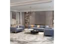 JVmoebel Sofa Textile Couch Grau Braun Bild 2