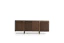 JVmoebel Sideboard Braun mit Goldenen Füßen Modernes Design Bild 2