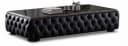 JVmoebel Chesterfield Couchtisch mit Marmorplatte und Lederoptik blau Bild 2