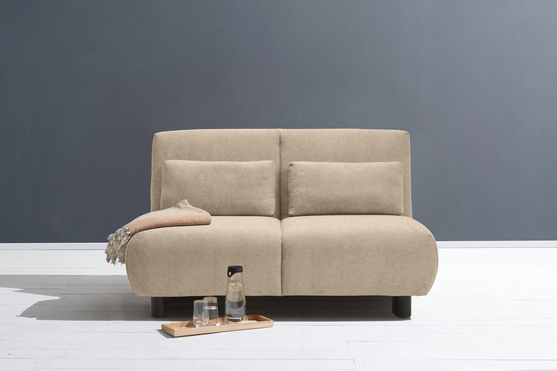 Schlafsofa ELL + ELL Minou Beige