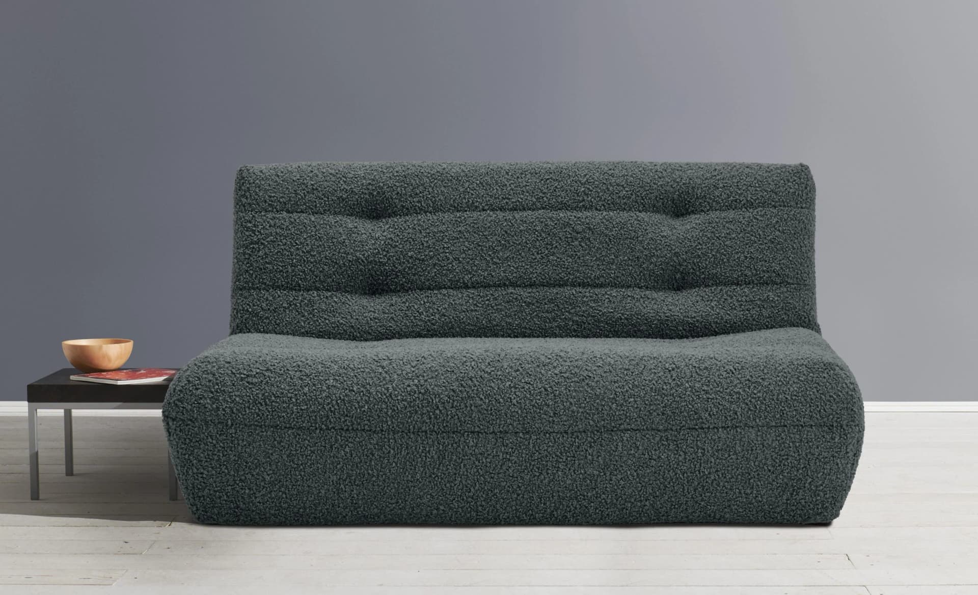 ELL + ELL Schlafsofa Vanja Anthrazit Kaltschaum