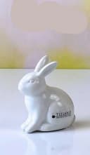 TIZIANO Dekofigur Hase Lucca cremeweiß modern Bild 2