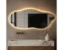 Tulup LED-Lichtspiegel mit Warmweiß-Beleuchtung für Bad & Flur Bild 1