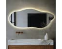 Tulup LED-Lichtspiegel Neutraler Dekorationsspiegel Modernes Make-up Bild 1