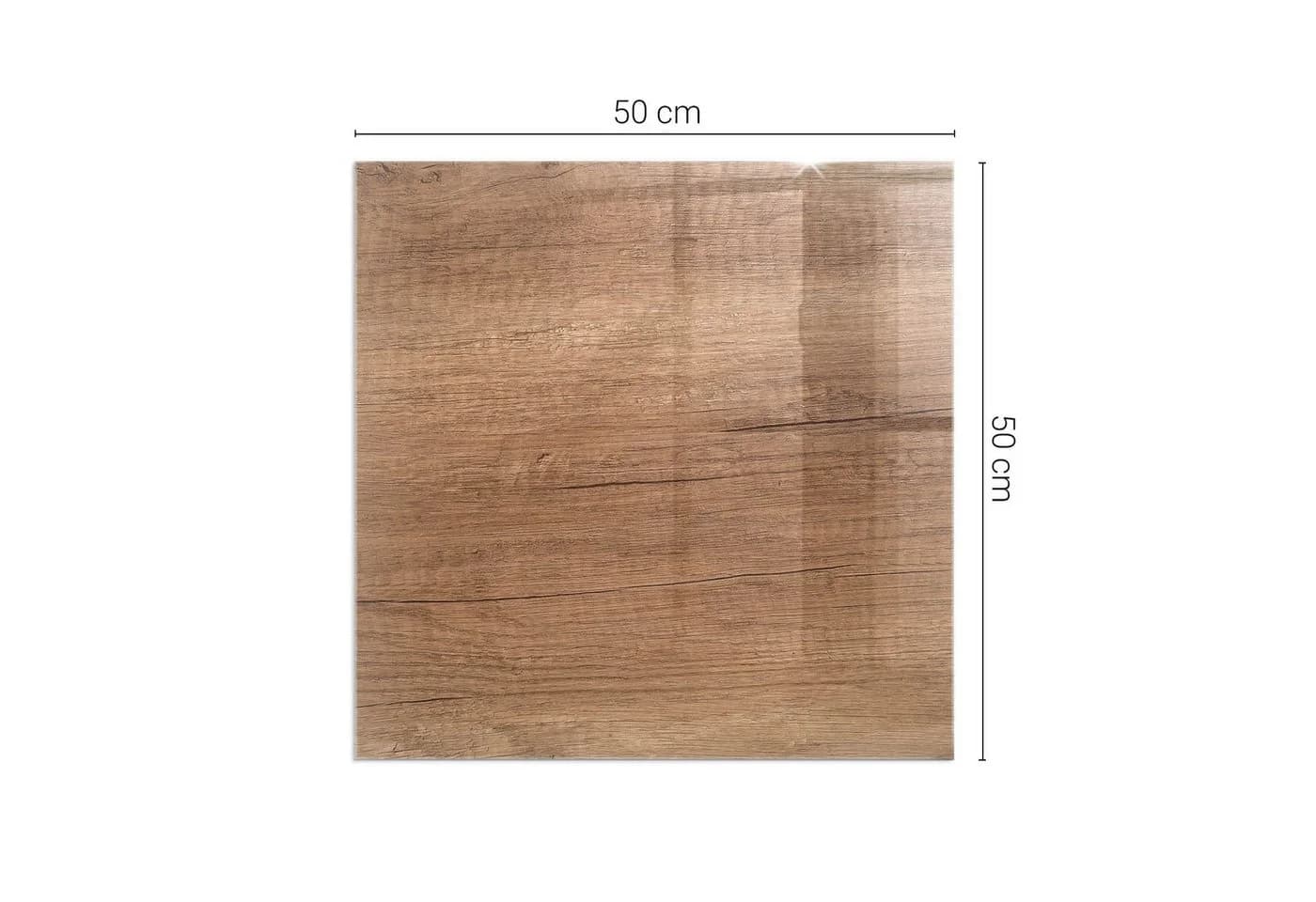 Tulup Kaminbodenplatte Braun Gehärtetes Glas - Bild 4