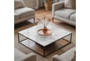 Tulup Tischplatte Glas Marmor-Muster Modern Bild 3