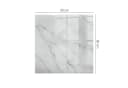 Tulup Tischplatte Glas Marmor-Muster Modern Bild 4