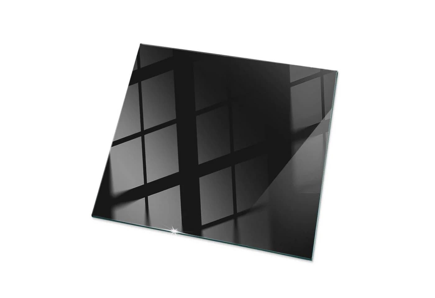 Tulup Glasplatte für Couchtisch Schwarz Modern Gehärtetes Glas - Bild 2
