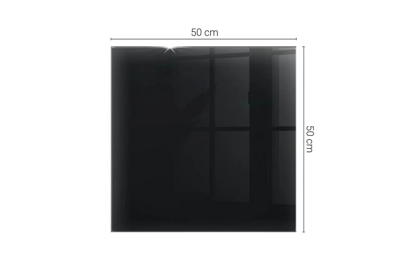 Tulup Glasplatte für Couchtisch Schwarz Modern Gehärtetes Glas - Bild 4