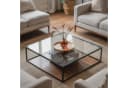 Tulup Glasplatte für Couchtisch Transparent Gehärtetes Glas Bild 3