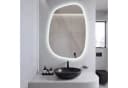 Tulup LED-Lichtspiegel Asymmetrische Klecksform mit Kaltweiß-Beleuchtung Bild 3