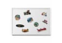Tulup Magnettafel Weiß Magnetisches Memoboard Bild 2
