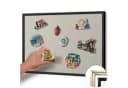 Tulup Magnettafel Schwarz Magnetisches Memoboard Bild 3