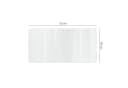 Tulup Schreibtischunterlage Transparent PVC Schutzmatte Bild 4