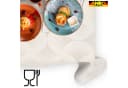ANRO Tischdecke abwaschbar Baumwolle Polyester wasserabweisend Geometrie Beige Bild 4