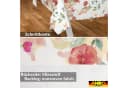ANRO Wachstuch Tischdecke Mohnblumen Rot abwasbar Bild 3